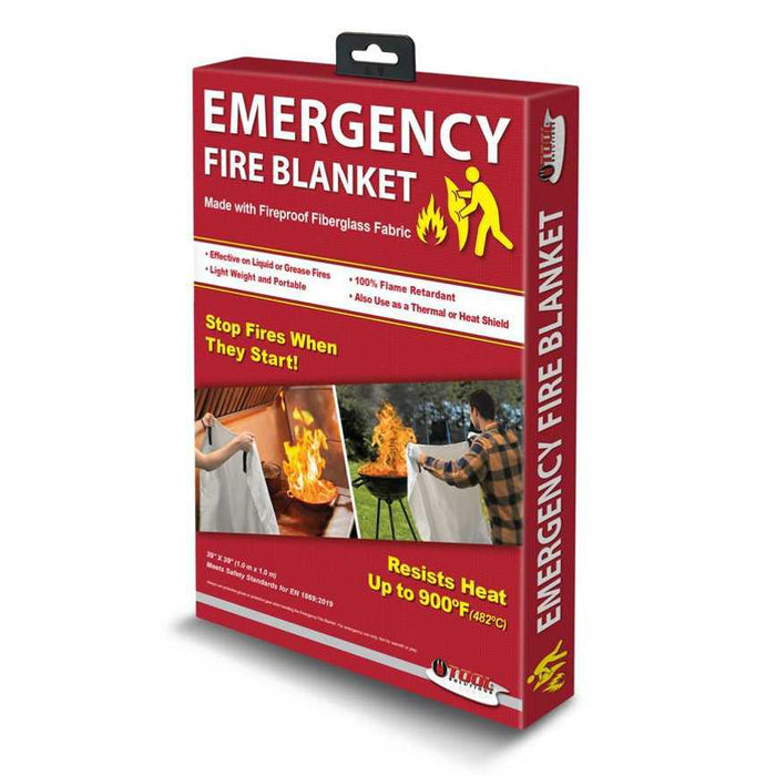 Tool Solutions Emergency Fire Blanket 39" x 39"