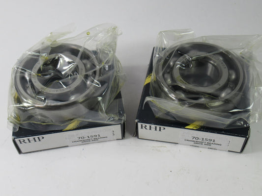 Triumph 650 crank main bearings 70-1591 RHP MJ1.1/8JC3 1960 1961 1962 1963 1964 1965