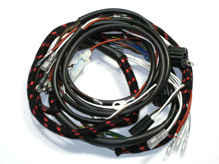 Triumph 650 Wire harness cloth 65 covered 1965 2 switches 88SA