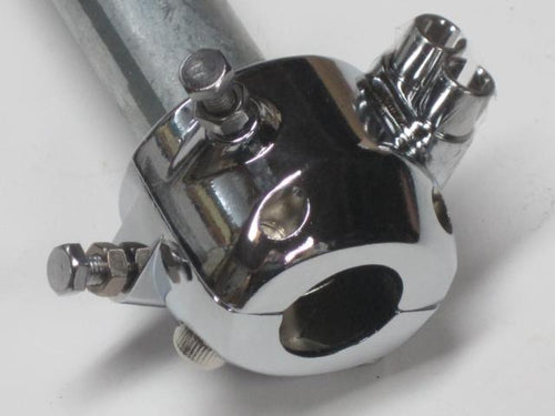 TRIUMPH 7/8" Dual pull Throttle polished chrome BSA Bonneville T120 2 carb