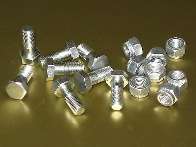 Triumph brake drum bolts to hub mounting set 650 500 21-2011A bolt 14-1202 nut