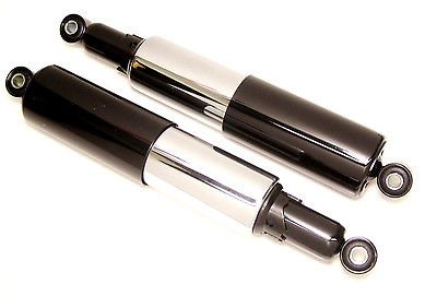 Triumph BSA Shrouded Rear Shock Set Girling Type 12.9" Daytona T120 TR6