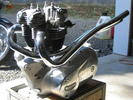 Triumph exhaust header pipes High level left side 71-0022 71-0024 NEW UK Made TR6C