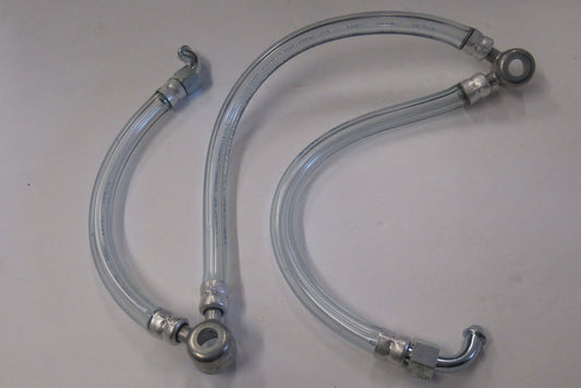 Triumph fuel line assembly 650 twin carb Monoblock 1963 64 65 66 & 67 T120 Bonny
