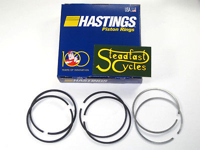 Triumph piston RINGS 650 twin Hastings STD standard ring set 1959 to 1972