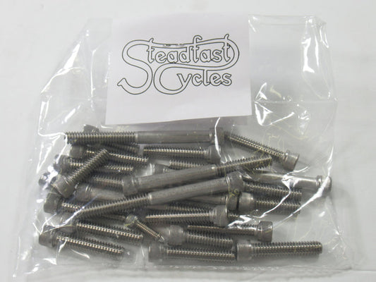 Triumph side cover allen screws T100 500 1969 70 71 72 73 74 stainless steel