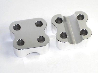 Triumph SPINDLE CAPS 1971 - 72 6000 billet aluminum 750 twin triple 97-3947 fork
