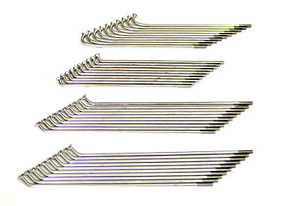 TRIUMPH Stainless Steel rear conical wheel spokes 18" 1971 72 73 74 .250 nipples