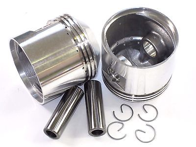 TRIUMPH 650 Piston set 40 over .040 pistons unit 9:1 JCC Pistons motorcycle