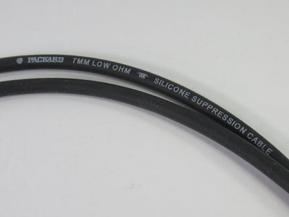 Triumph T140 T120 OIF Black resistive 24" spark plug wires cables electronic ignition