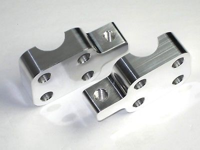 Triumph wheel SPINDLE fork CAPS 1973 74 75 76 77 78 79 80 disc brake billet T140