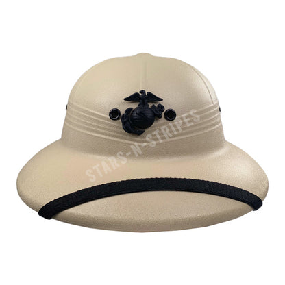 U.S. Marines Khaki Pith Helmet, Waterproof