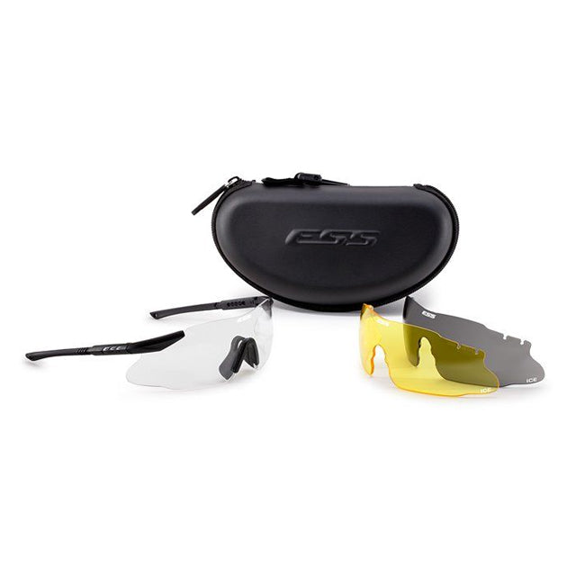 U.S. Military ESS ICE Series High-Impact Glasses, 3 Lense Kit