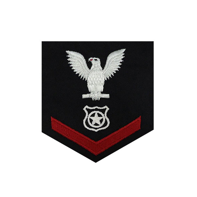 U.S. Navy Master At Arms (MA) Rating Patch, Blue (Tailored to E-4, E-5, or E-6)