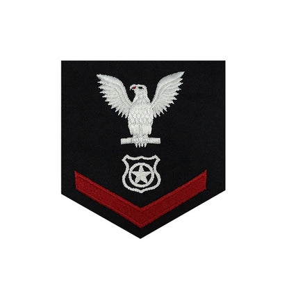 U.S. Navy Master At Arms (MA) Rating Patch, Blue (Tailored to E-4, E-5, or E-6)