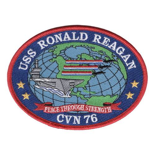 USS Ronald Reagan CVN-76 Aircraft Carrier Ship Patch