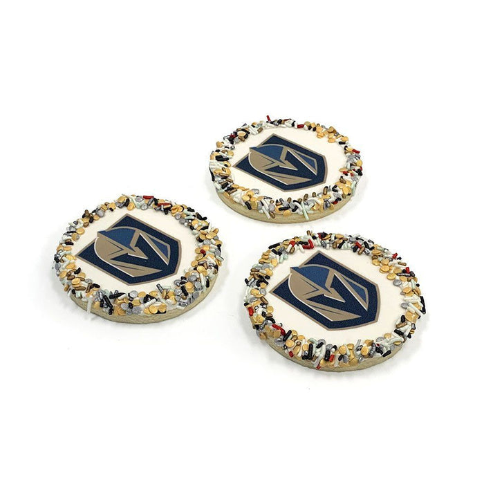 VGK Cookies Cutout Cookie Freed's Bakery One Dozen Cookies Round