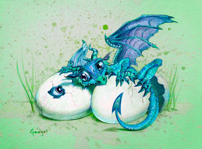Waiting for a Friend Mischievous Mint by Gadget