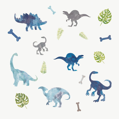 Watercolor Dinosaur Wall Decals by WallPops