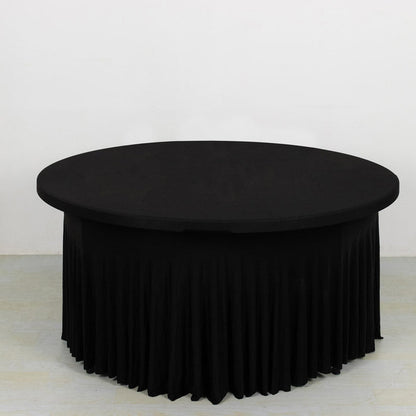 spandex tablecloth, round tablecloth, table skirt, table cover, fitted tablecloth#color_parent