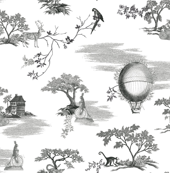 Whimsy Fairytale Toille Peel and Stick Wallpaper by WallPops