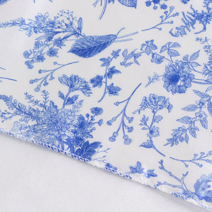 rectangle tablecloth, satin tablecloth, floral tablecloth, dining table cloth, rectangle table cover#size_parent