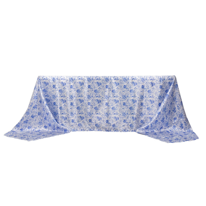 rectangle tablecloth, satin tablecloth, floral tablecloth, dining table cloth, rectangle table cover#size_parent