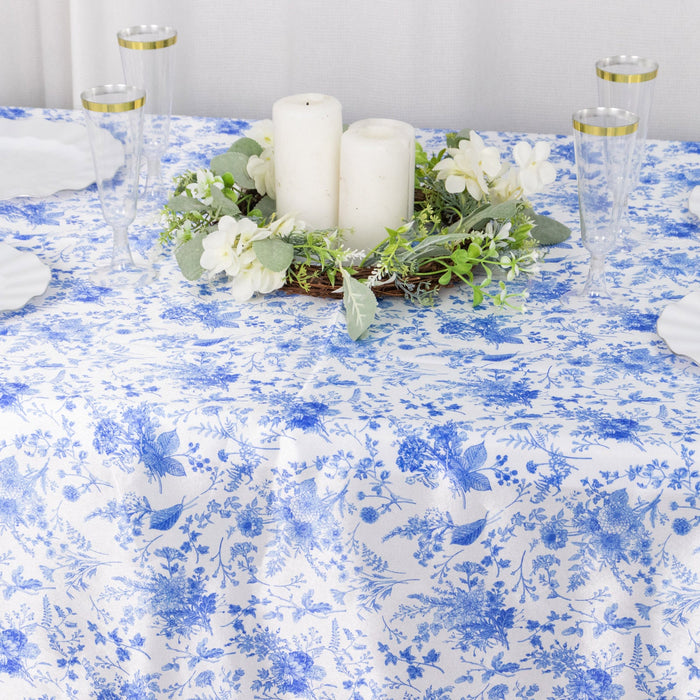 rectangle tablecloth, satin tablecloth, floral tablecloth, dining table cloth, rectangle table cover#size_60-x-102"