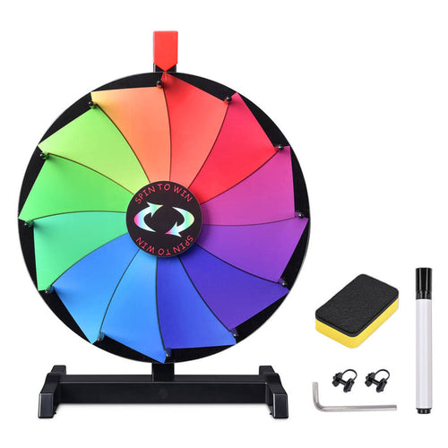 TheLAShop 15 inch Prize Wheel Tabletop Dry Erase Image