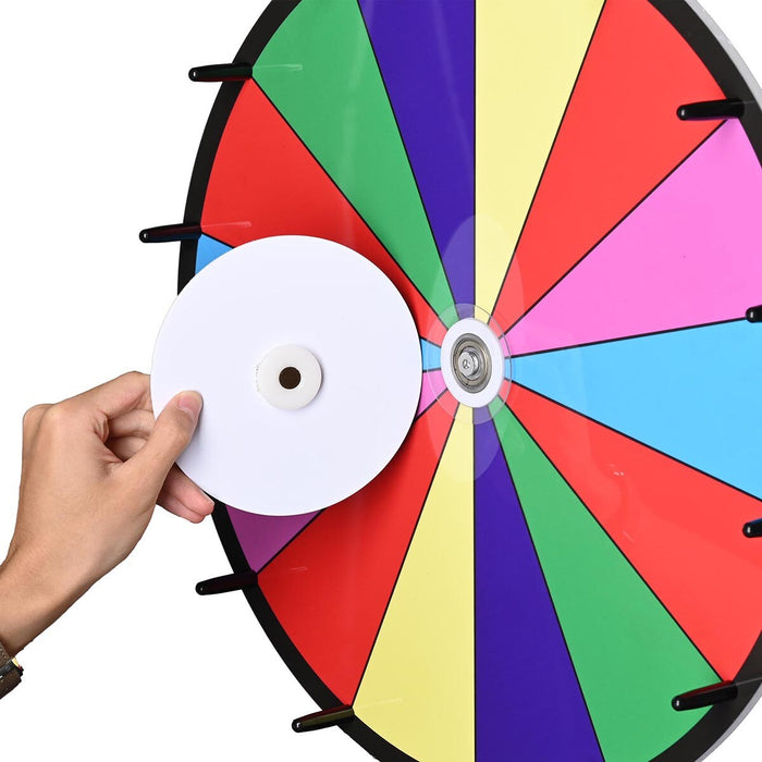 TheLAShop 18in Tabletop Dry Erase Prize Wheel Image