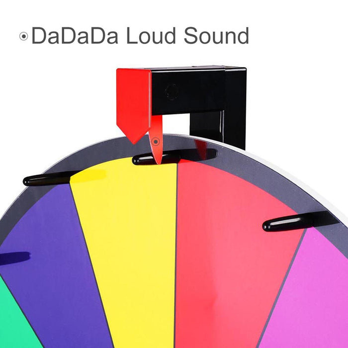 TheLAShop 24" Tabletop Dry Erase Spinning Prize Wheel - Custom Options Image