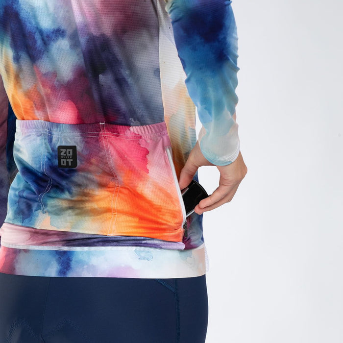 Zoot Sports CYCLE JERSEYS Women's Elite Cycle Ls Aero Jersey - Chromoflow
