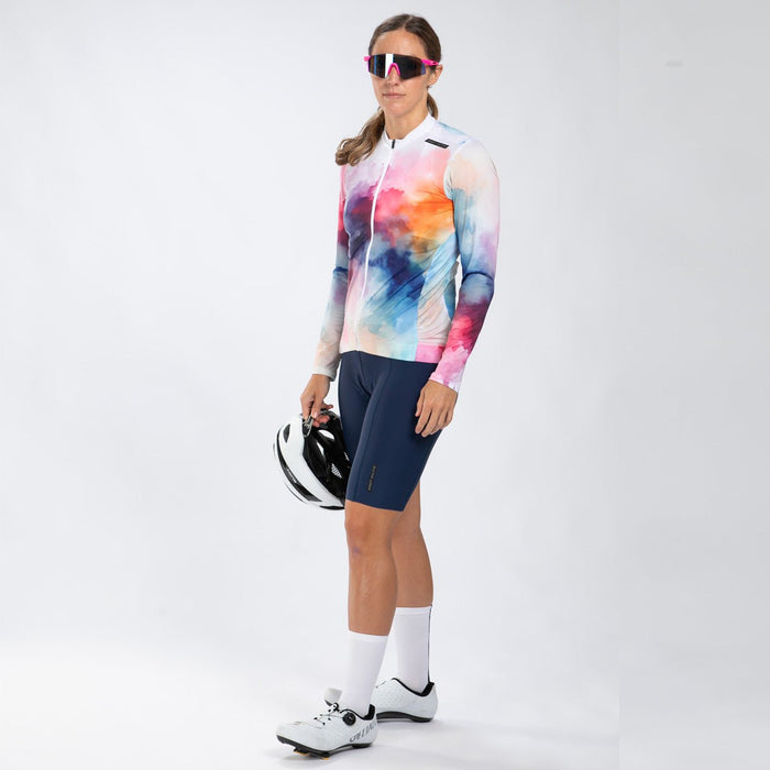 Zoot Sports CYCLE JERSEYS Women's Elite Cycle Ls Aero Jersey - Chromoflow