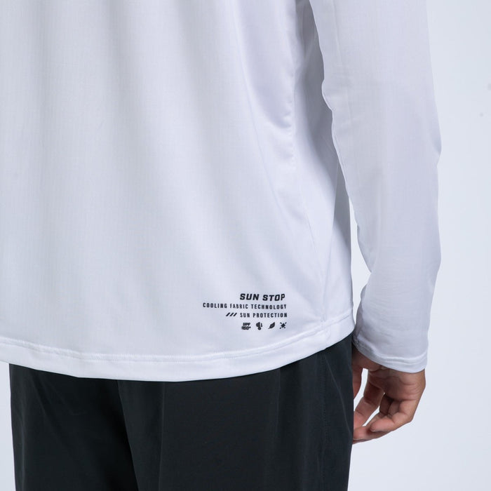 Zoot Sports RUN TEE Women's Ltd Run Sun Stop Ls Tee - UPF White