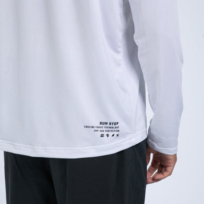 Zoot Sports RUN TEE Women's Ltd Run Sun Stop Ls Tee - UPF White