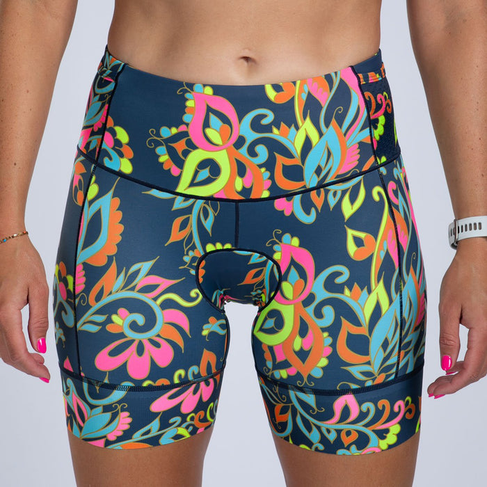 Zoot Sports TRI SHORTS Women's Ltd Tri 6" Short - Brave