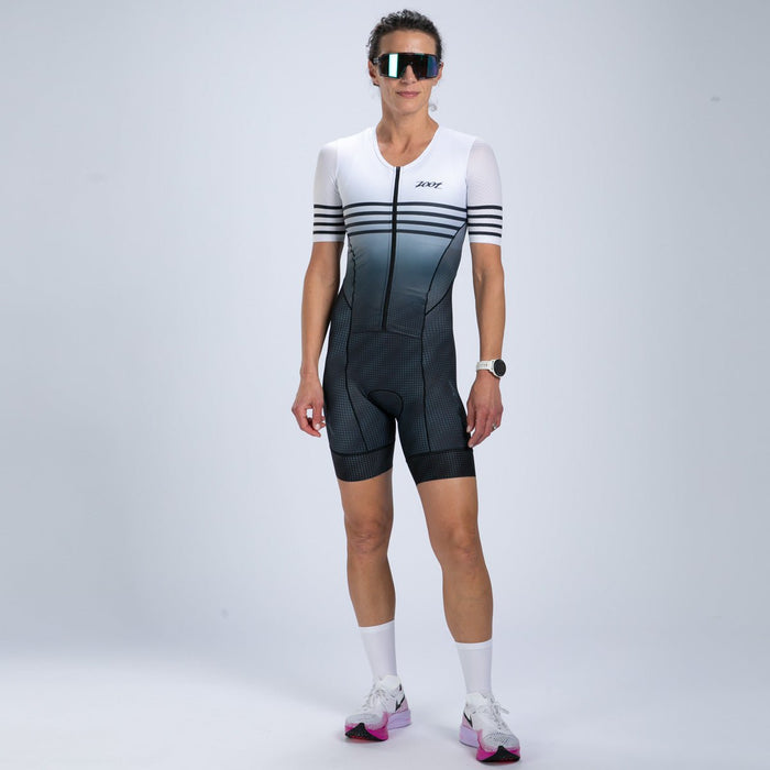 Zoot Sports TRI RACESUITS Women's Ltd Tri Aero Fz Racesuit -Summit
