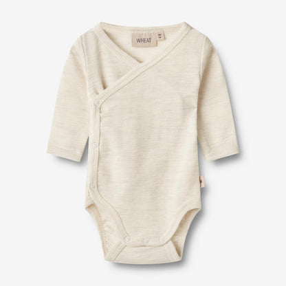 Wheat Wool Wool Body L/S Willow Underwear/Bodies 1141 eggshell melange