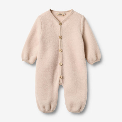 Wheat Wool Wool Fleece Suit Levi Jumpsuit 1356 pale lilac