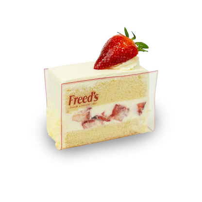 World Famous Strawberry Shortcake Slice Cake Slice & Pastry Freed's Bakery