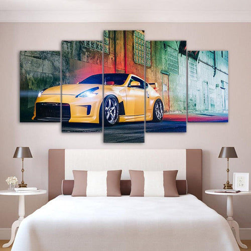 Nissan 370z 5 Panel Canvas Print Wall Art - GotItHere.com